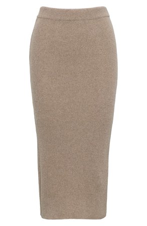 ANINE BING Reese Cashmere Blend Sweater Skirt | Nordstrom