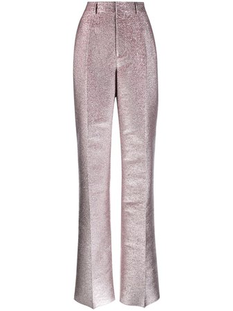 Dsquared2 Glitter Detail Trousers Aw19 | Farfetch.Com