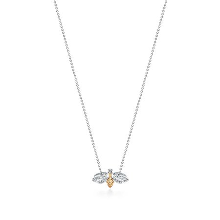 Firefly pendant necklace