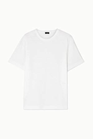 Joseph | Perfect embroidered cotton-jersey T-shirt | NET-A-PORTER.COM