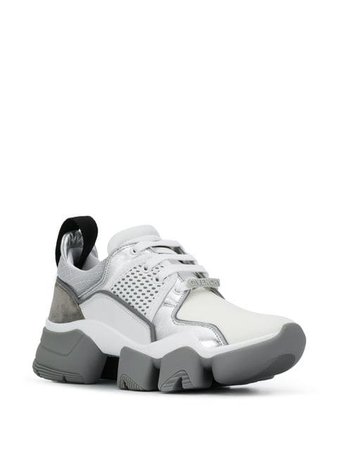 Givenchy panelled colour block sneakers