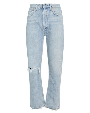 Riley High-Rise Cropped Jeans