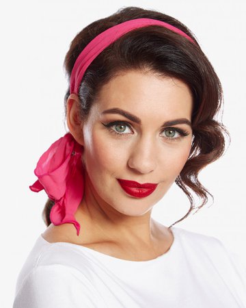 Pink Headscarf | Vintage Inspired Fashion | Lindy Bop