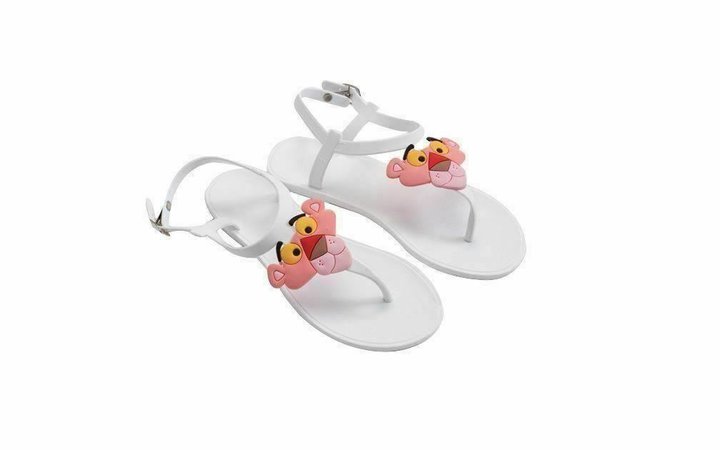 Disney Pink Panther Summer Sandals Pvc Flip Flops Slippers Shoes For Girls | eBay