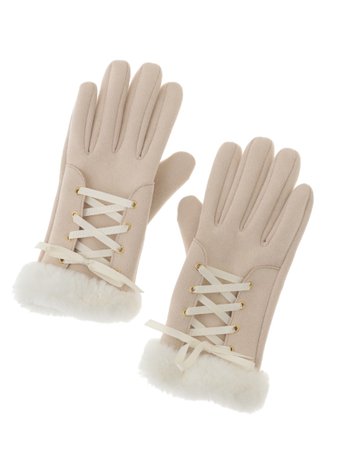 ストリングスエード手袋（ファッション雑貨/グローブ）｜LIZ LISA（リズ リサ）の通販｜ファッションウォーカー