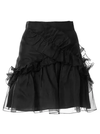 Macgraw Souffle Ruffle Skirt - Farfetch