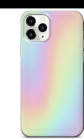 rainbow pastel iPhone case