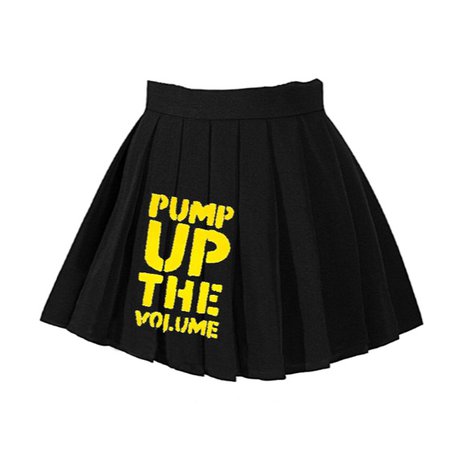 pump up the volume skirt
