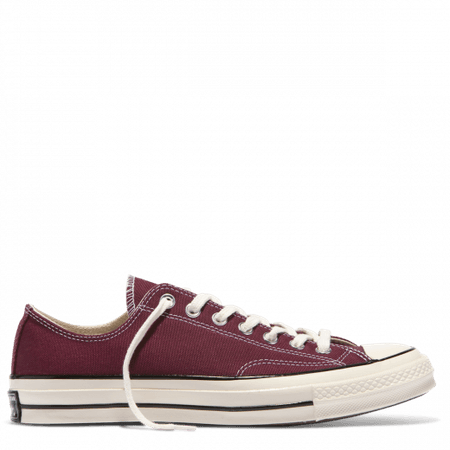 Converse Low Tops Burgundy