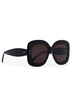 Alaïa | Square-frame acetate sunglasses | NET-A-PORTER.COM