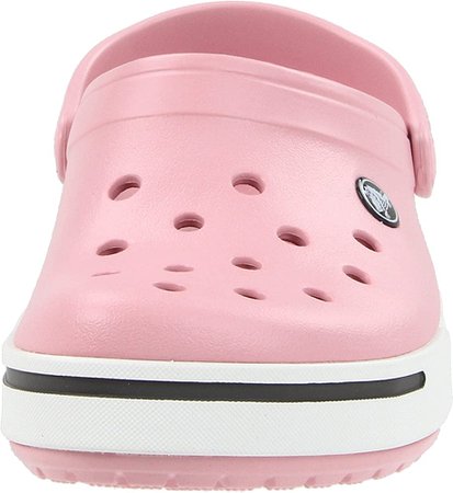 Amazon.com | Crocs Women's Crocband II Clog, Petal Pink/Graphite, 4 | Mules & Clogs