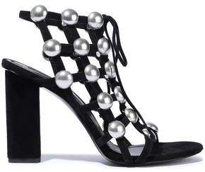 Rubie Studded Suede Sandals