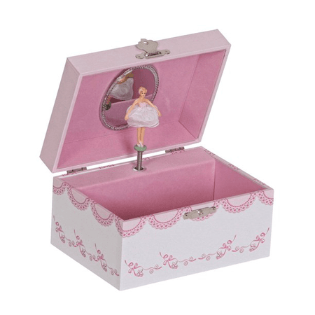 Pink jewelry box