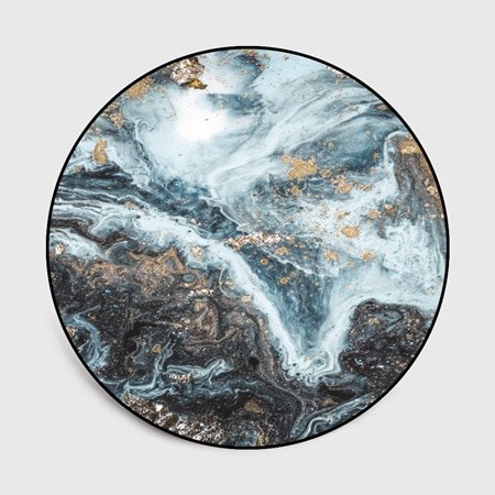 Large Round Area Rugs Abstract Oil Painting Aerial Photography Bedroom Living Room Home Decor Circle Floor Mat Anti Slip Tapete-in Carpet from Home & Garden on Aliexpress.com | Alibaba Group