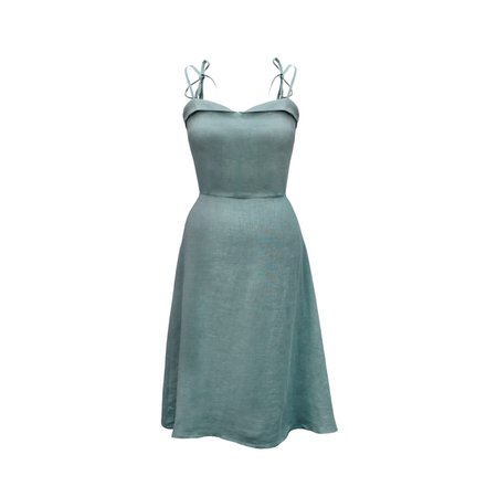 turquoise dress