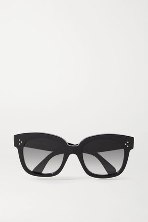 Black Square-frame acetate sunglasses | Celine | NET-A-PORTER