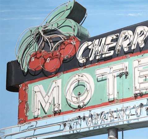 motel retro aesthetic vintage