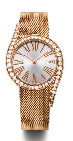 Limelight Gala Milanese 32mm watch in pink gold