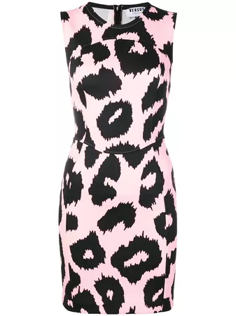 Versus Animal Print Fitted Dress - Farfetch