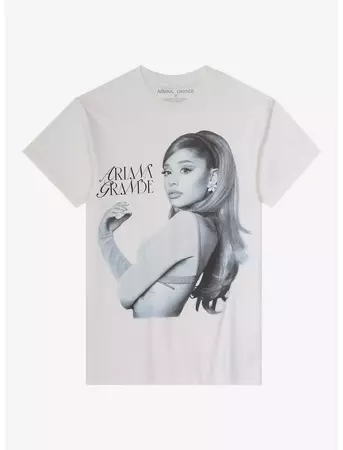 Ariana Grande Positions Portrait Boyfriend Fit Girls T-Shirt | Hot Topic
