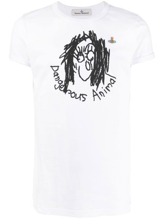 Vivienne Westwood Graphic Print crew-neck T-shirt - Farfetch