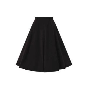 Jefferson Black Corduroy Gothic Skirt by Hell Bunny | Ladies