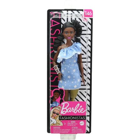 Barbie Fashionistas Doll - Star Print Dress : Target