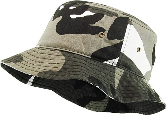 *clipped by @luci-her* KBETHOS KB-BUCKET1 CIT Unisex 100% Washed Cotton Bucket Hat Summer Outdoor Cap at Amazon Men’s Clothing store