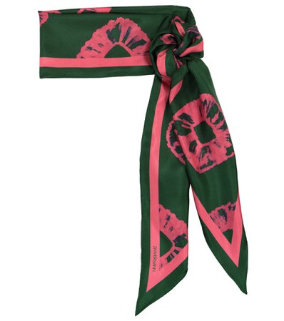 Zimmermann, Printed silk scarf