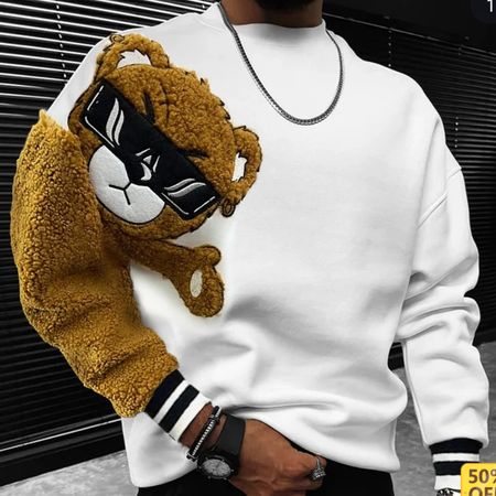 Teddy Bear Oversized Sweatshirt