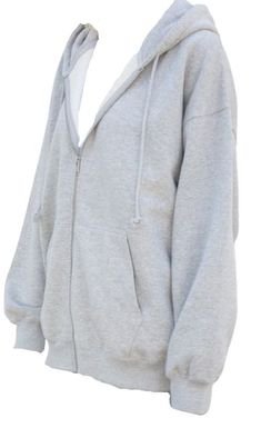 brandy melville grey carla hoodie
