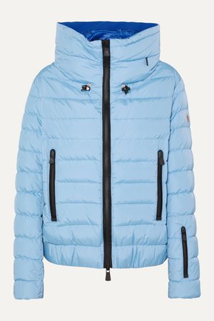 Light blue Vonne quilted down ski jacket | Moncler Grenoble | NET-A-PORTER