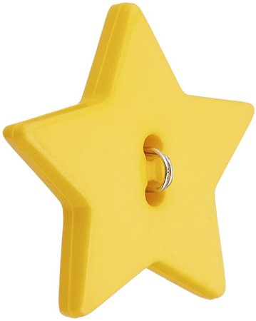 Amazon.com: Blumenthal Lansing Slimline Buttons Series Funtastics -Yellow Star 2-Hole 1-1/8" 2/Card (SLF-244)