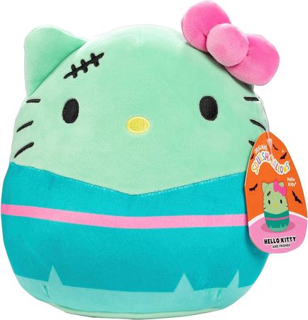 Amazon.com: Squishmallows 8" Hello Kitty FrankenKitty- Officially Licensed Kellytoy 2023 Halloween Sanrio Plush- Collectible Soft Squishy Stuffed Animal Toy- Add to Your Squad- Gift for Kids, Girls & Boys- 8 Inch : Toys & Games