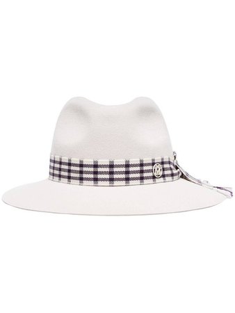 Maison Michel Henrietta Check-ribbon Hat | The Webster