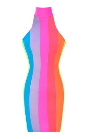 Mini Dress In Multicolor By The New Arrivals Ilkyaz Ozel | Moda Operandi