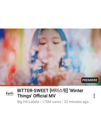 BITTER-SWEET ‘Winter Things’ MV (Nari Thumbnail)