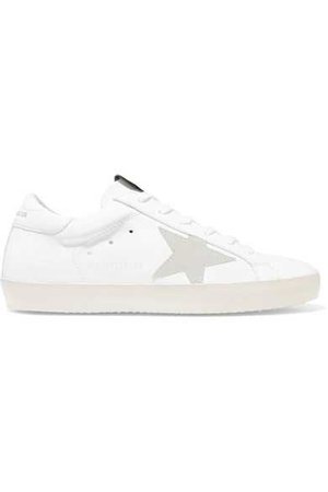 Golden Goose Deluxe Brand | Superstar leather and suede sneakers | NET-A-PORTER.COM