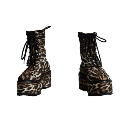 r13 leopard boots