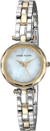 Amazon.com: Anne Klein Women's Premium Crystal Accented Bracelet Watch : Clothing, Shoes & Jewelry