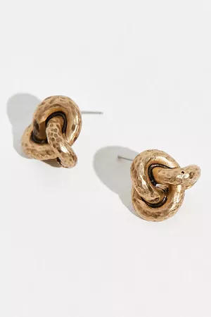 Knotted Up Stud Earrings | Free People