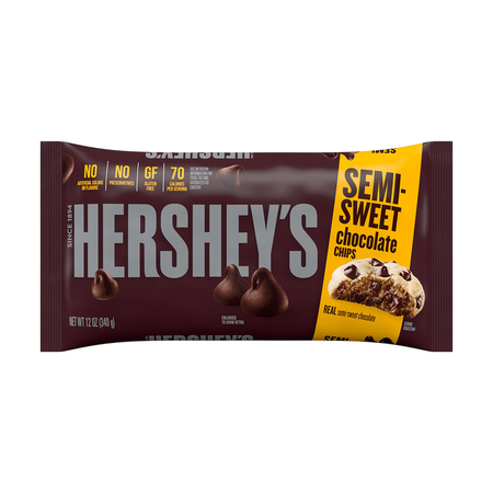 HERSHEY'S Semi-Sweet Chocolate Chips for Baking - 12 oz.