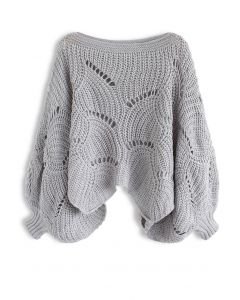 Chicwish $46 - Charming pace open knit sweater