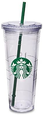 Amazon.com | Starbucks Cold Cup, Venti 24 fl oz Size: Venti (24oz) PackageQuantity: 1 Model: (Home & Kitchen): Tumblers & Water Glasses