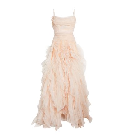 Womens Maria Lucia Hohan pink EXCLUSIVE Strapless Maddie Gown | Harrods # {CountryCode}