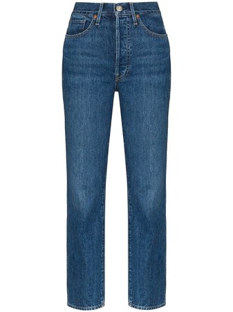 3x1 Claudia high-waisted Slim Fit Jeans - Farfetch