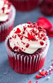 red cupcakes - Google Search