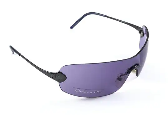 Dior Purple Y2K 2000s "Bubble Wrap" Sunglasses