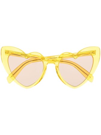 Saint Laurent heart-shaped Sunglasses - Farfetch