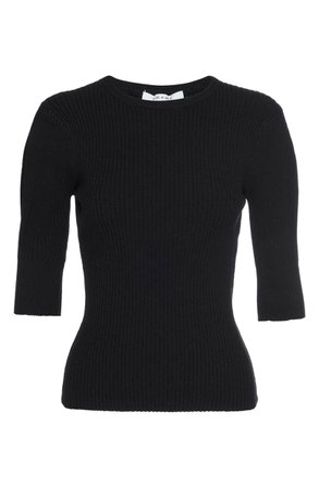 FRAME Rib Cotton Blend Sweater | Nordstrom